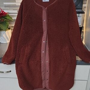 Sonoma Women's Rust Teddy Jacket